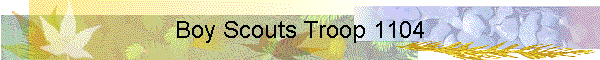 Boy Scouts Troop 1104